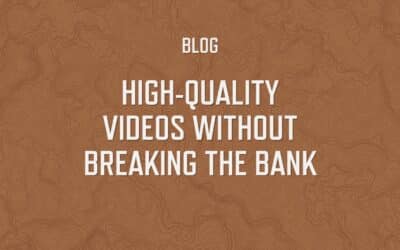 High-Quality Videos Without Breaking the Bank
